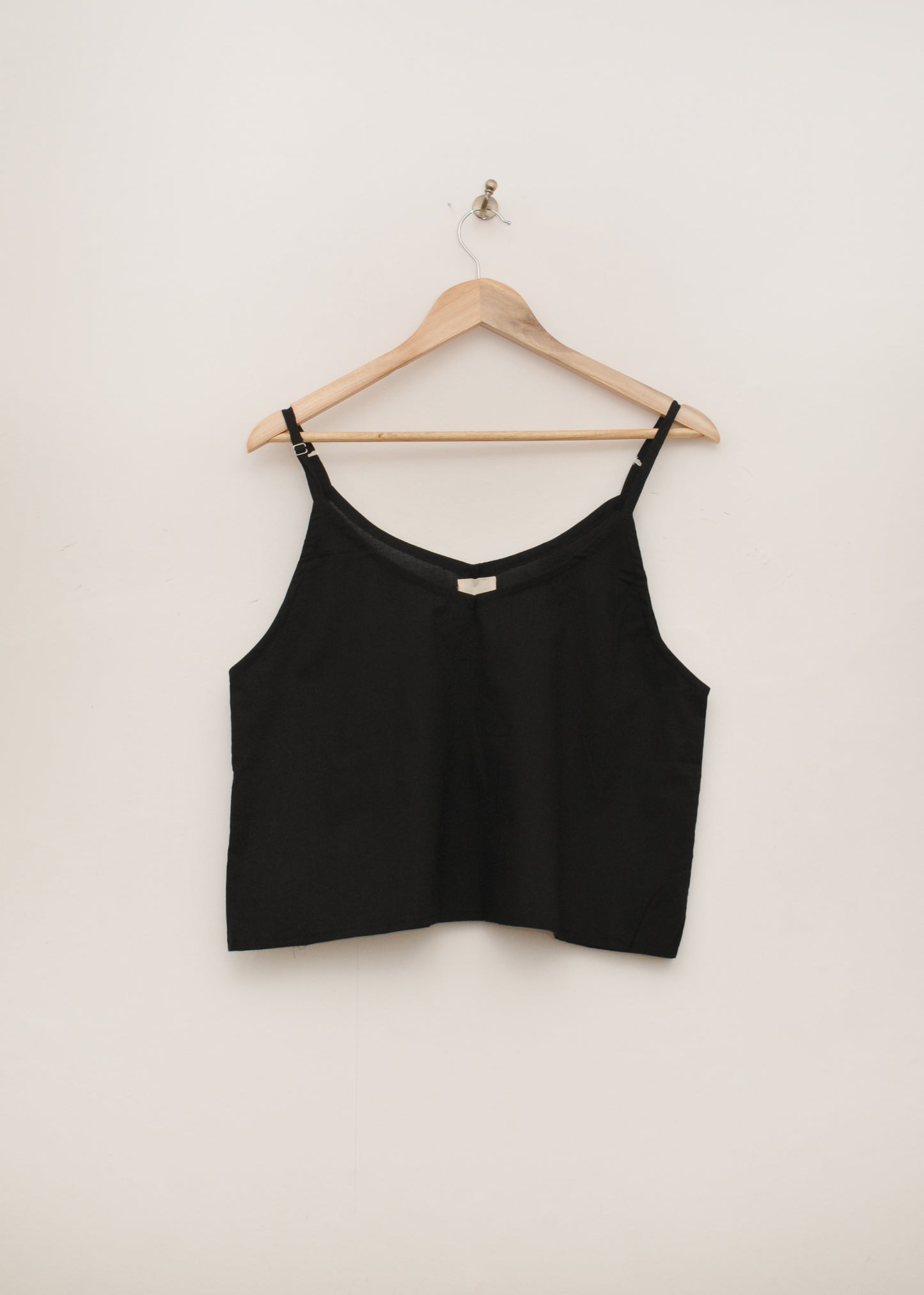 Saras Cami - Cotton - Black