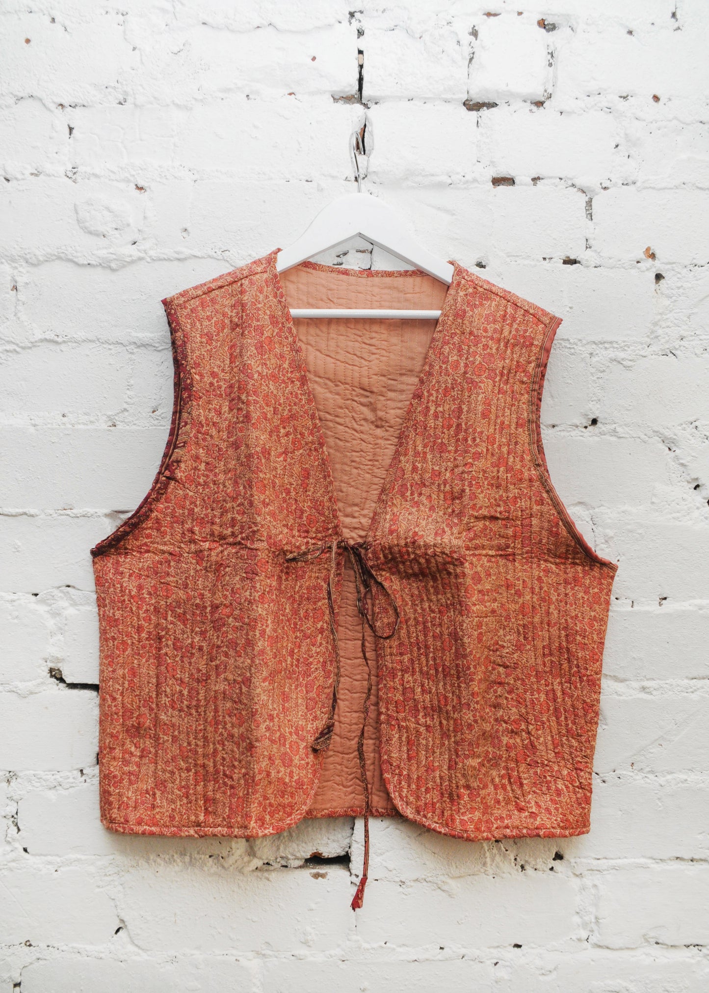 The Folk Waistcoat - Vintage Silk