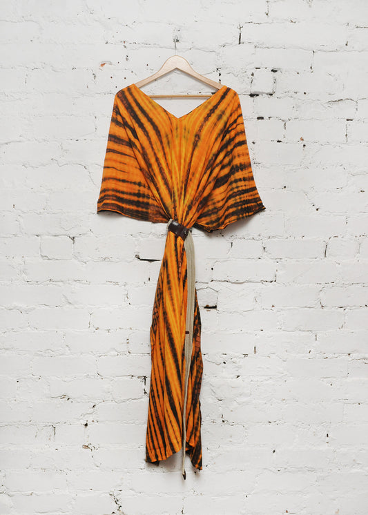 Kaftan Dress in Tiger