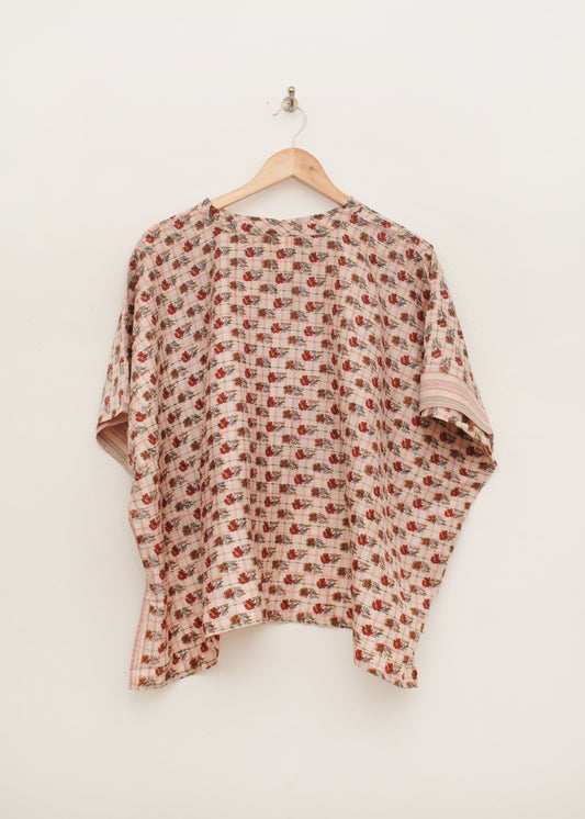 Leela Top - Recycled Silk - 001
