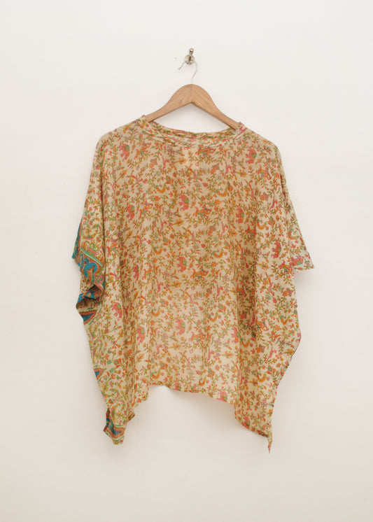 Leela Top - Recycled Silk - 011