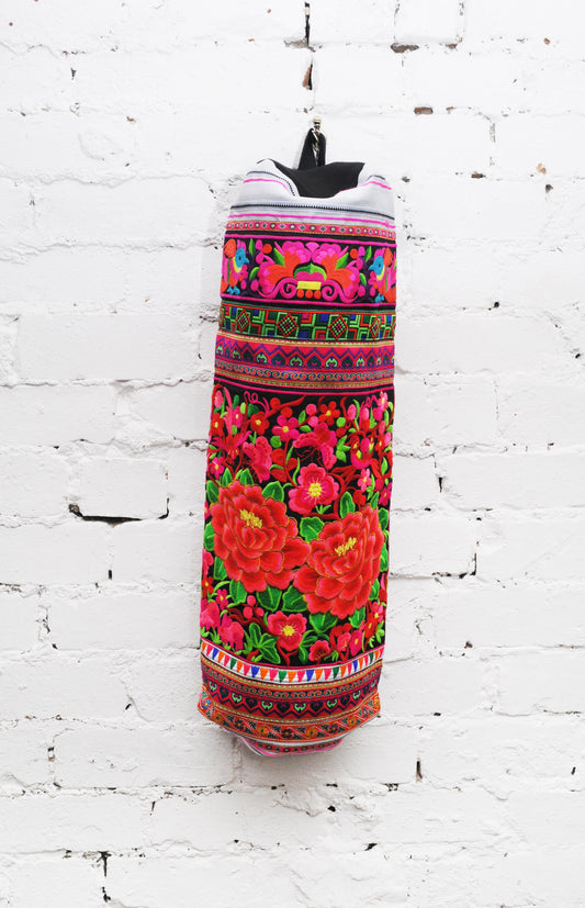 Yoga Bag - Pink Flower