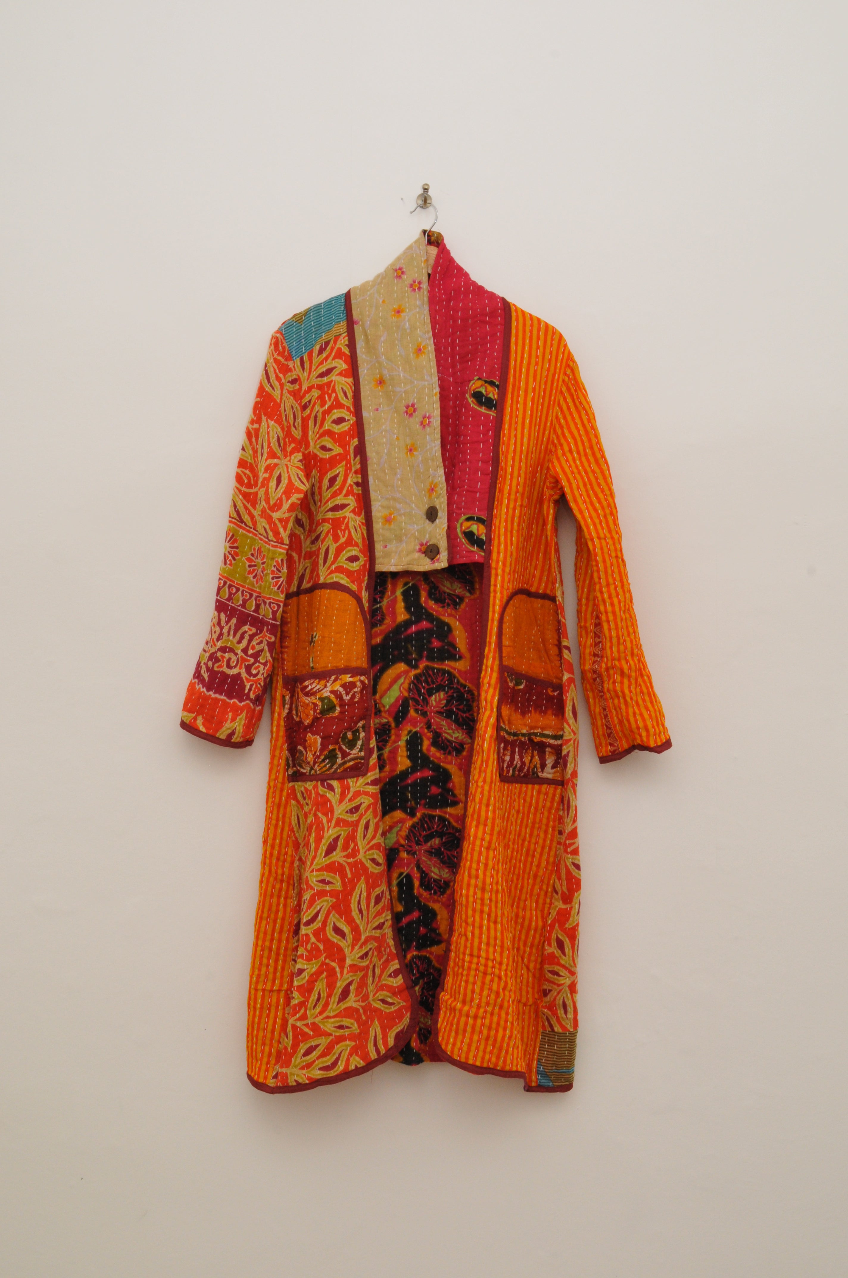 The Epona Duster | Handmade Bohemian Kantha Duster | Utility Jacket ...