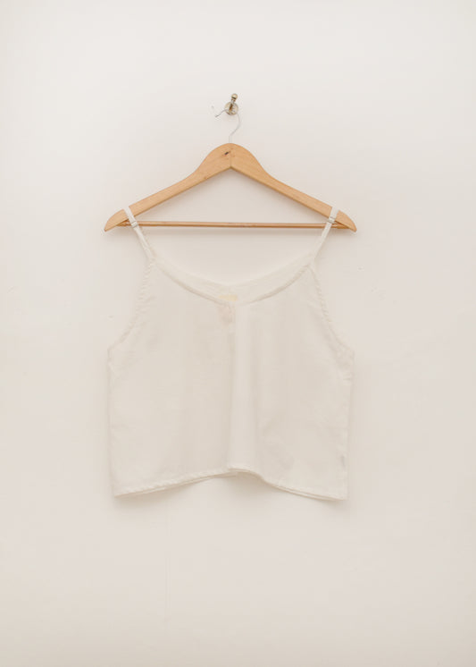 Saras Cami - Cotton - White