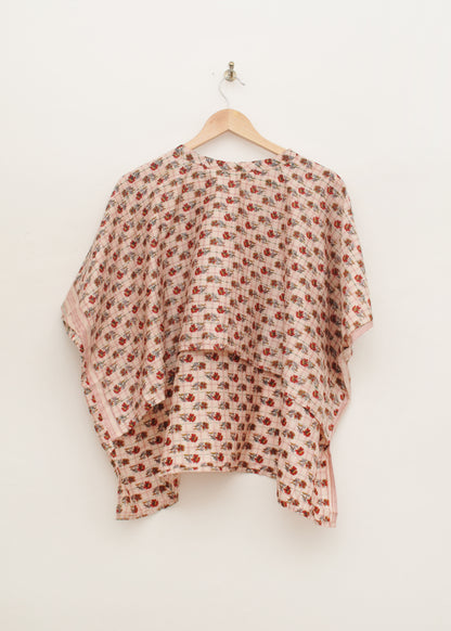 Leela Top - Recycled Silk - 001