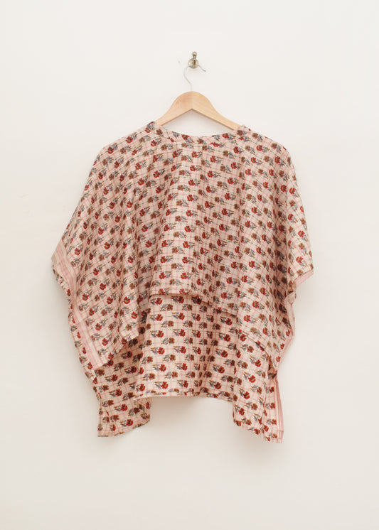 Leela Top - Recycled Silk - 001