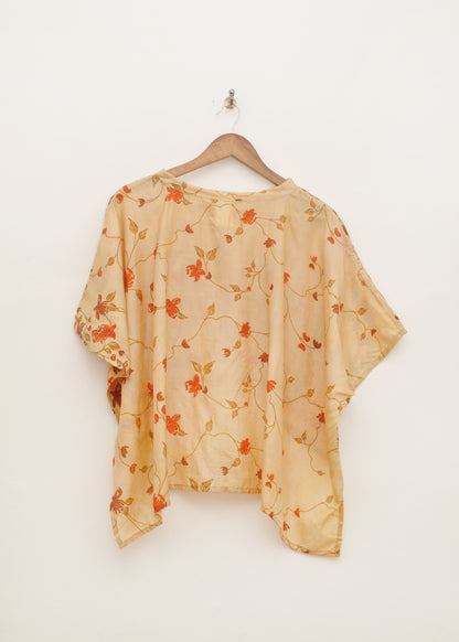 Leela Top - Recycled Silk - 003