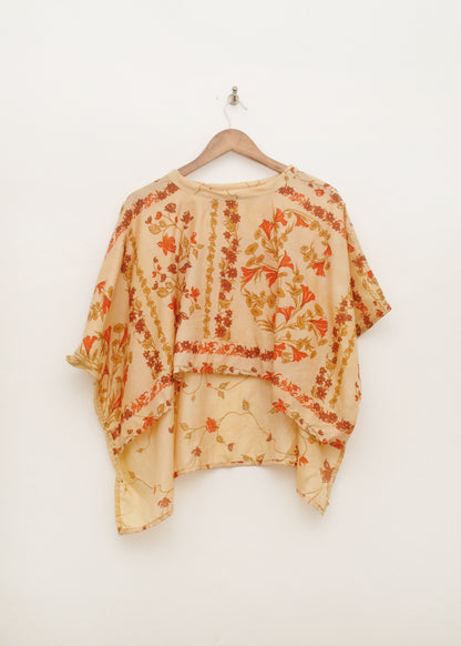 Leela Top - Recycled Silk - 003
