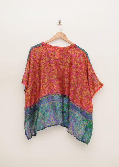 Leela Top - Recycled Silk - 004