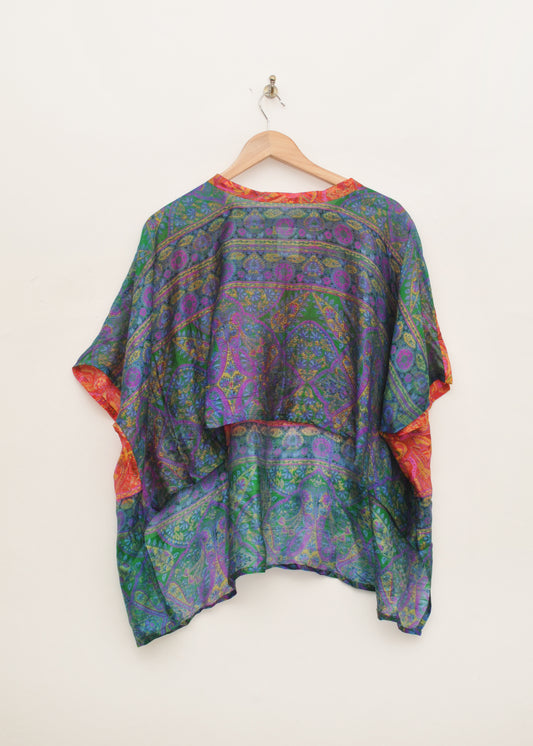 Leela Top - Recycled Silk - 004