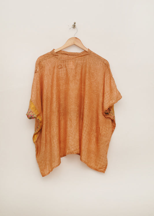 Leela Top - Recycled Silk - 007