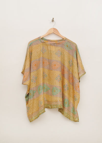 Leela Top - Recycled Silk - 008