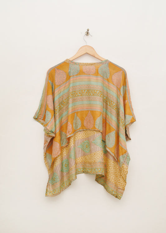 Leela Top - Recycled Silk - 008