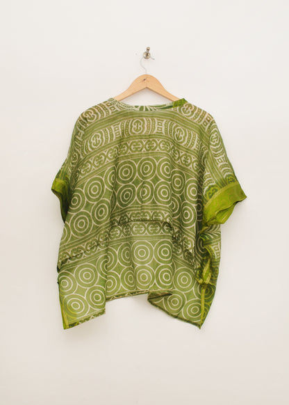 Leela Top - Recycled Silk - 010
