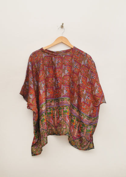 Leela Top - Recycled Silk - 015