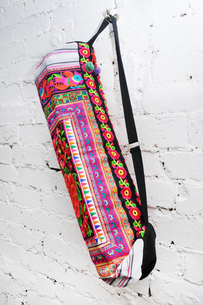 Yoga Bag - Pink Flower